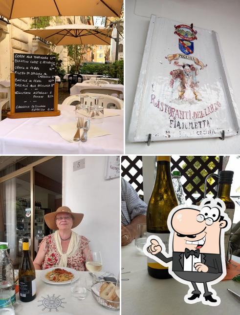 Siediti a un tavolo di Ristorante Da Fiammetta