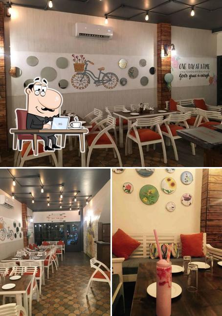 The interior of Talk Of The Town