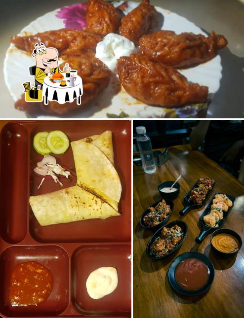 Food at The Momo Hut