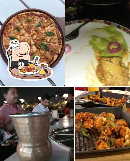 Pick pizza at The Terrace