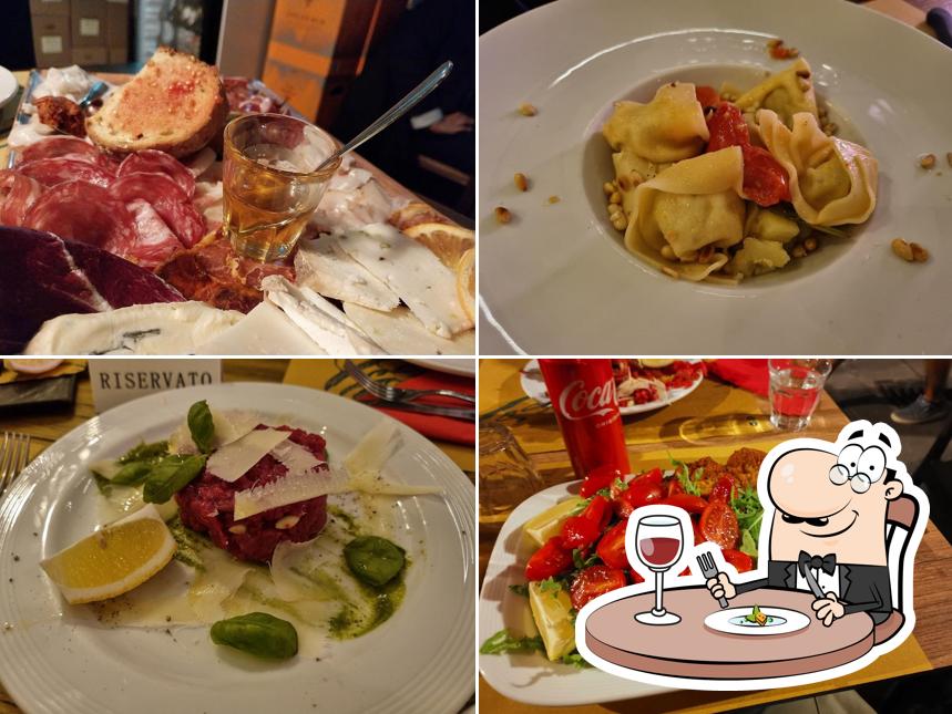 Platti al Ristorante E. Prie Rosse