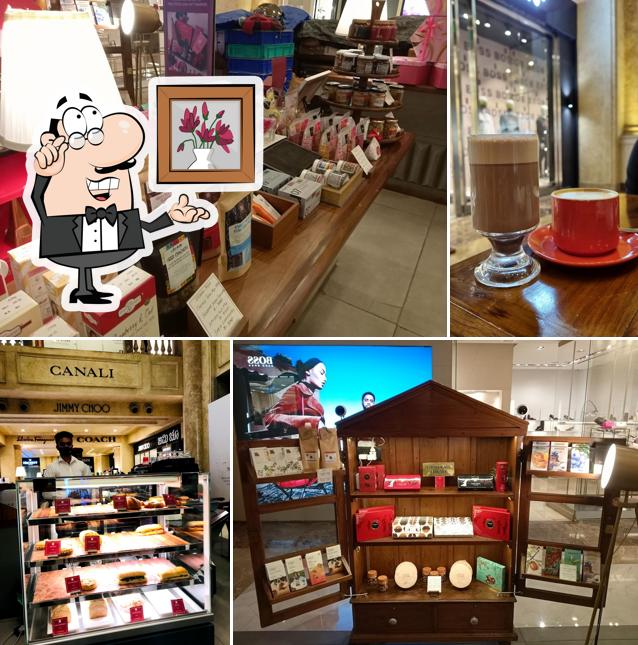 The interior of Provenance Gourmet Gifts, UB City Bengaluru Café and Desserts