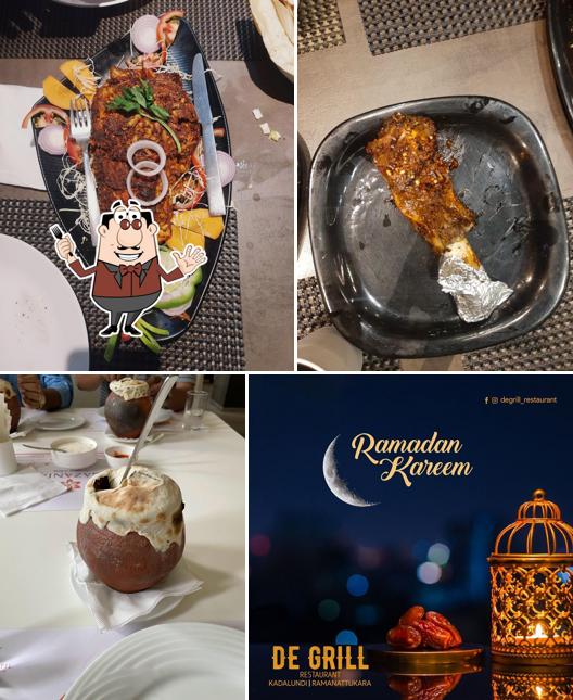 Meals at De Grill Restaurant