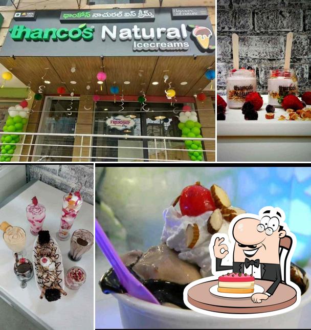 Cheesecake at Thancos Natural Ice cream