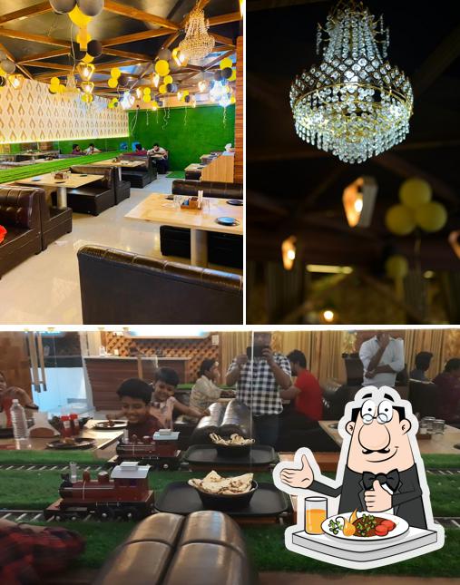 The photo of Dining Express The Train Restro’s food and interior