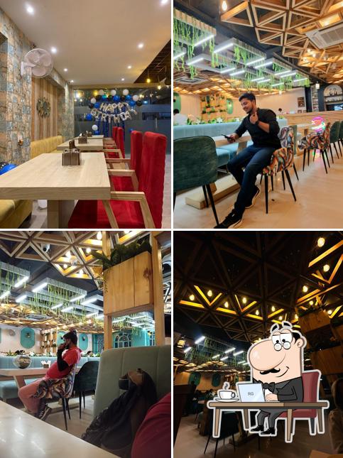 The interior of M3 Cafe & Restaurant