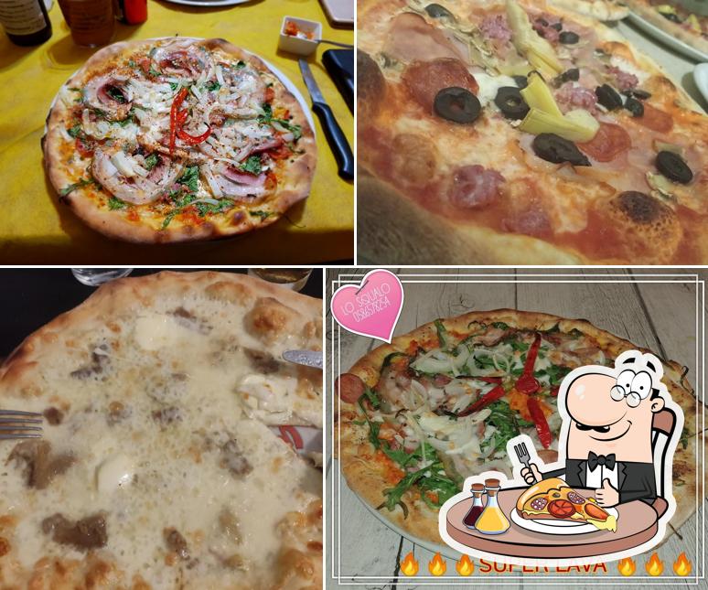 A Pizzeria Lo squalo, puoi assaggiare una bella pizza