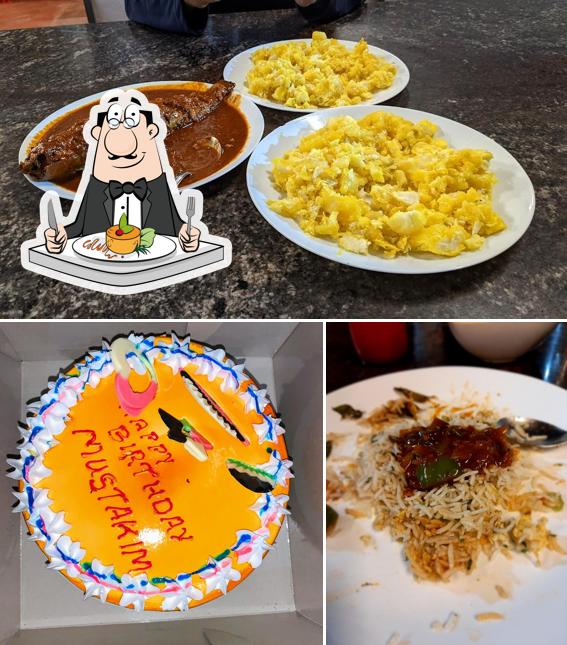 Meals at R R Open Restaurant