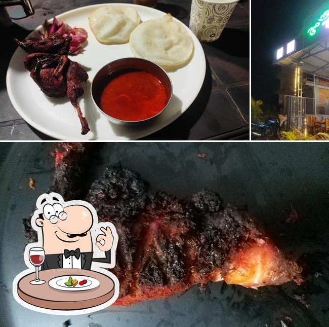 This is the photo showing food and interior at Andrukkaande Thattukada