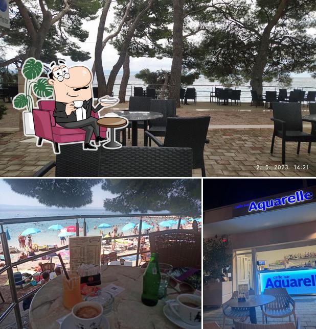Dai un'occhiata agli interni di Caffe bar Aquarelle