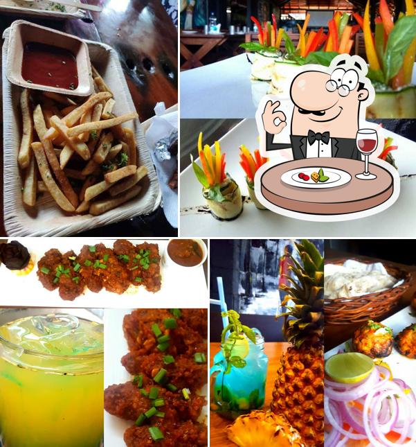 Food at Drizzle By The Beach