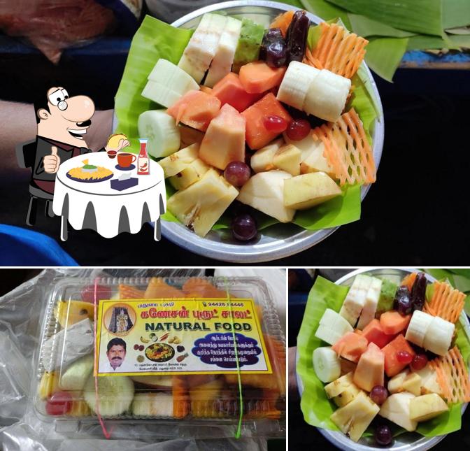 Cheese plate at Ganesan Fruit Salad