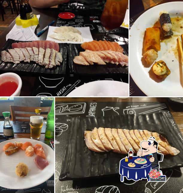 Sashimi em Go Go Wok