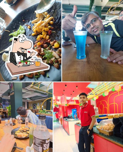 Food at Indolian Gourmet Pizzeria - Kudasan