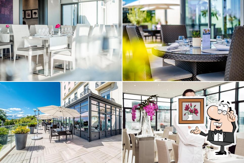 Gli interni di Restaurant La Pergola