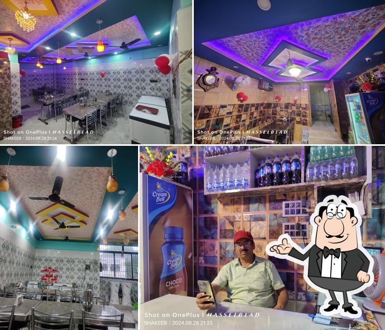 The interior of THE SHALIMAAR RESTAURANT BHAGALPUR