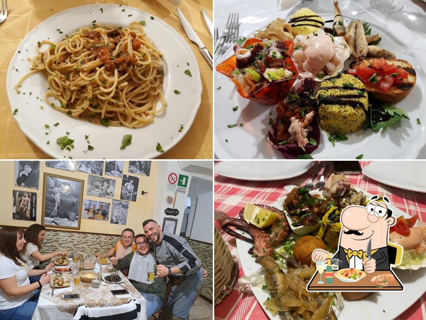 Cibo al Trattoria La Buona Forchetta