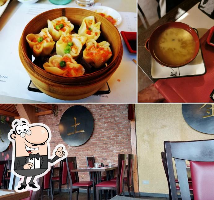 Gli interni di Ye's Food Sushi Ye