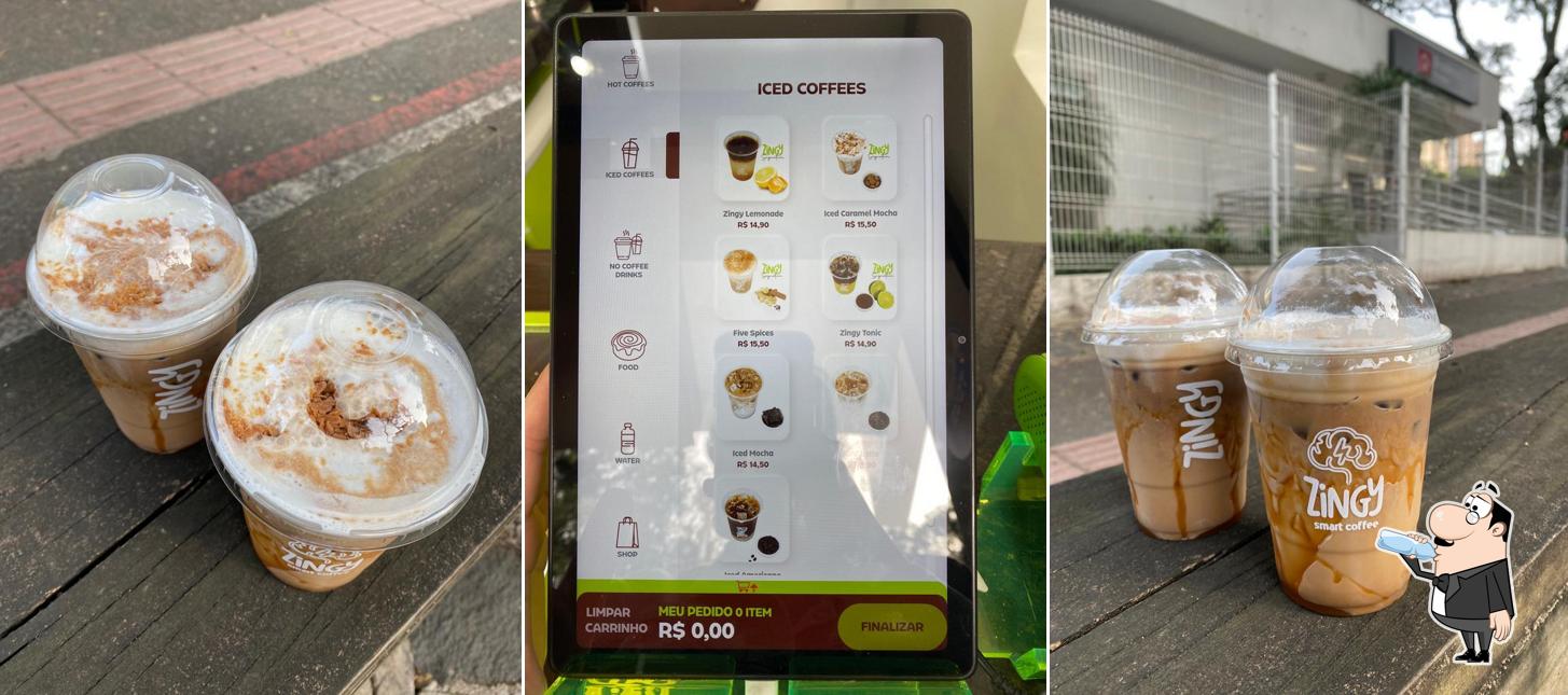 Café em Zingy Smart Coffee Água Verde inFlux Av. Presidente Getúlio Vargas