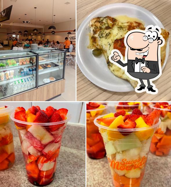 O interior do Sucos Moenda