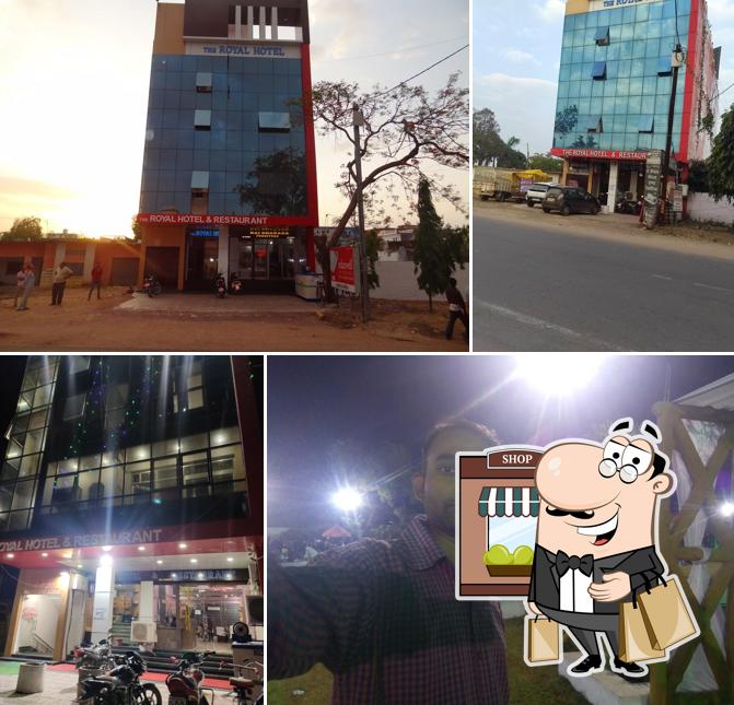 Check out how The Royal Hotel looks outside
