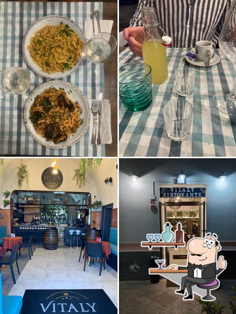 Gli interni di Vitaly Restaurant