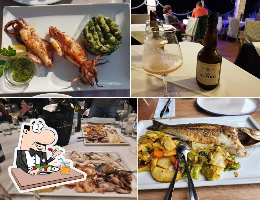 Platti al Restoran Porto Salvore