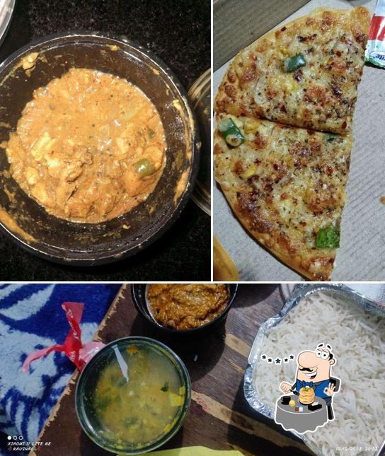 Food at UP 62 Restaurant