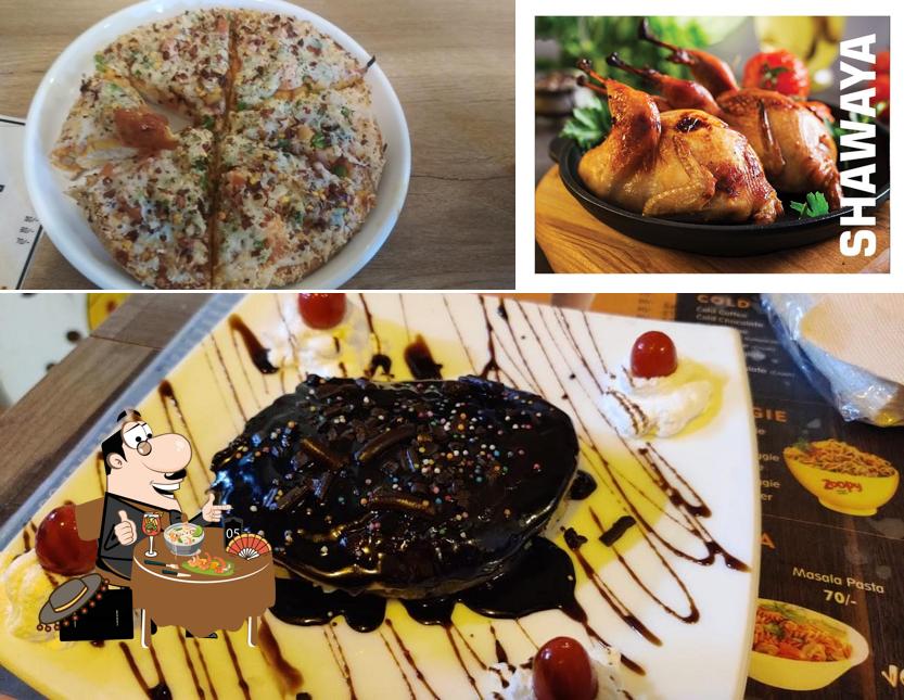Food at Cafe Hangout