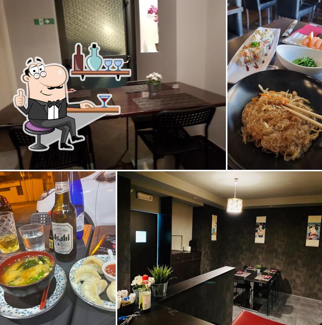 Dai un'occhiata agli interni di sushi elis