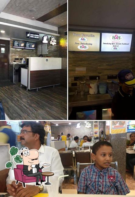 Check out how Adyar Ananda Bhavan - A2B looks inside