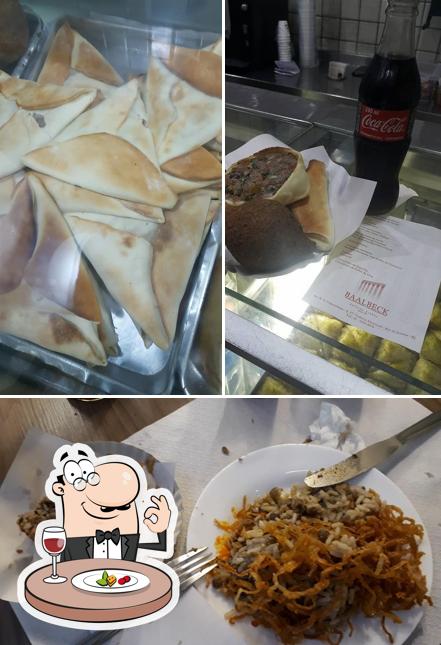 Samosas em Restaurante Baalbek