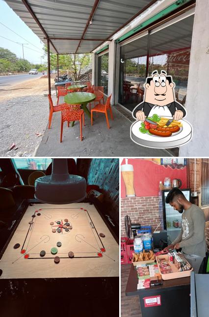 The restaurant's food and exterior