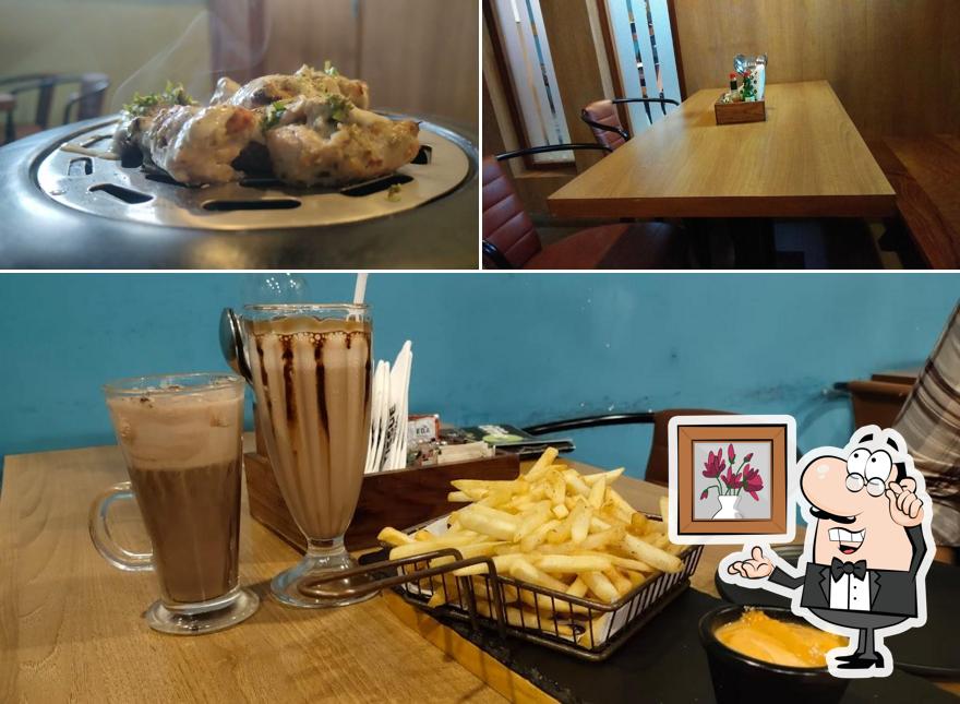 The interior of Chai Break Cafe