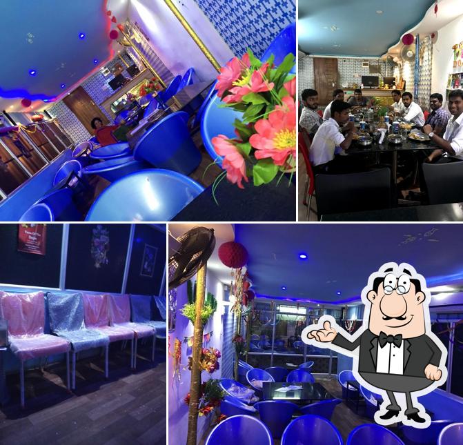 Take a seat at one of the tables at Dojin Smart Restaurant