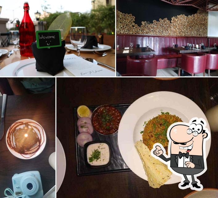 Take a seat at one of the tables at Mondo