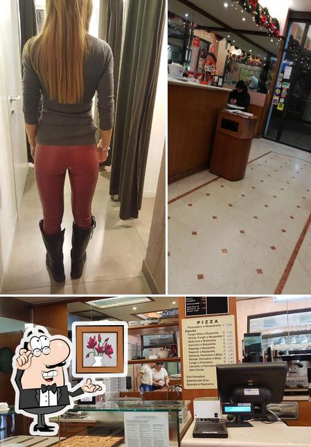 Gli interni di Pizzeria del Secolo