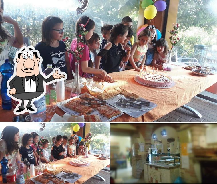 Questa è la foto che mostra la interni e cibo di Le Stagioni - S.N.C. Di Spedale Antonella & C