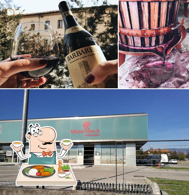 La foto della cibo e esterno di Mister Vino