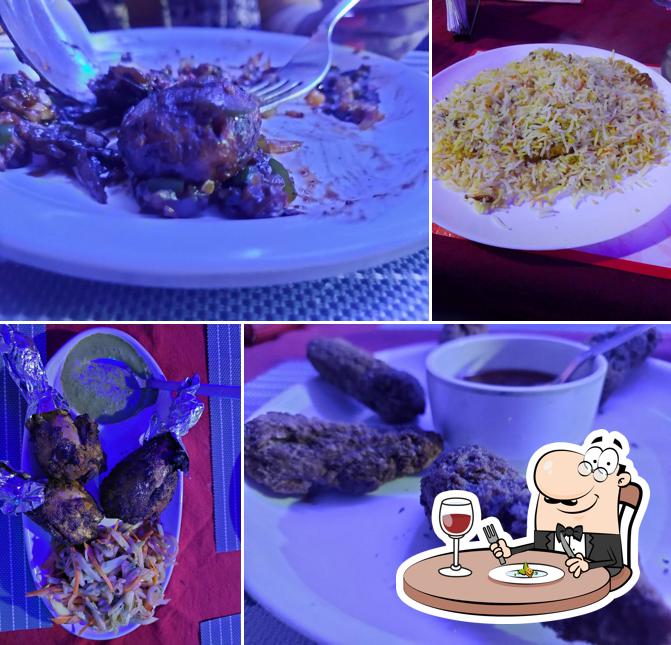 Food at Red Leaf Restaurant