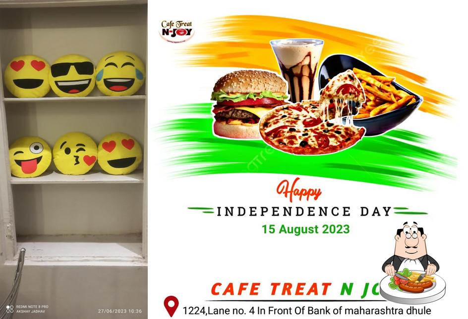 Food at Cafe Treat N Joy