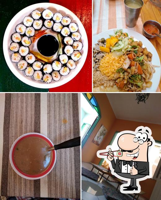 Peça diversas opções de sushi