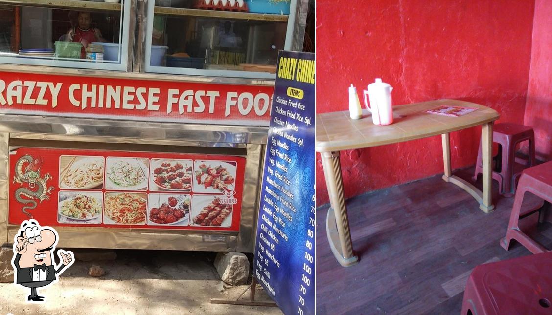 The interior of CRAZY CHINESE FAST FOOD