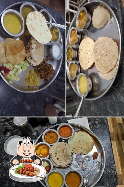 Food at Chamunda Purohit Dining Hall