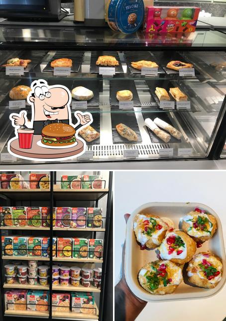 Try out a burger at Haldiram's - Worldmark Gurugram Sector 65