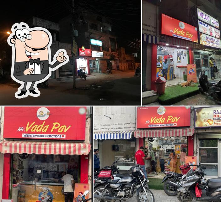 The exterior of Mr.Vada Pav