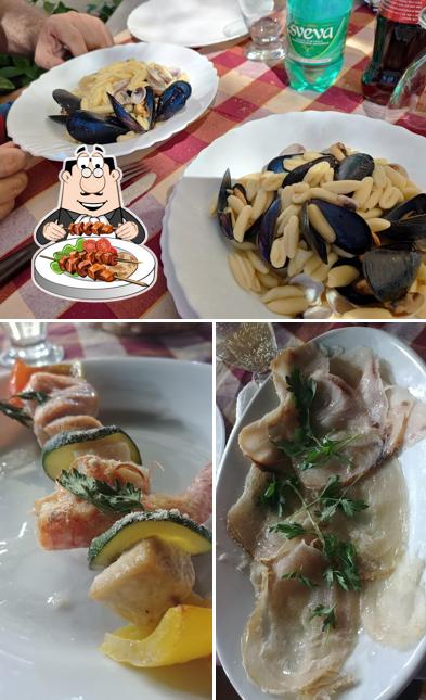 Platti al Pizzeria trattoria il castello svevo