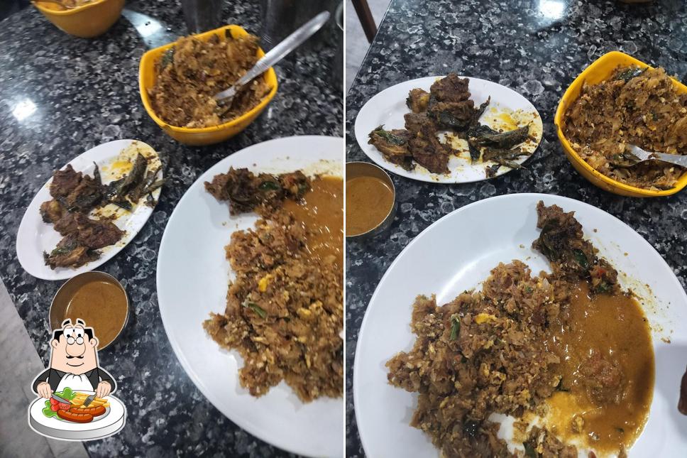 Food at RR briyani