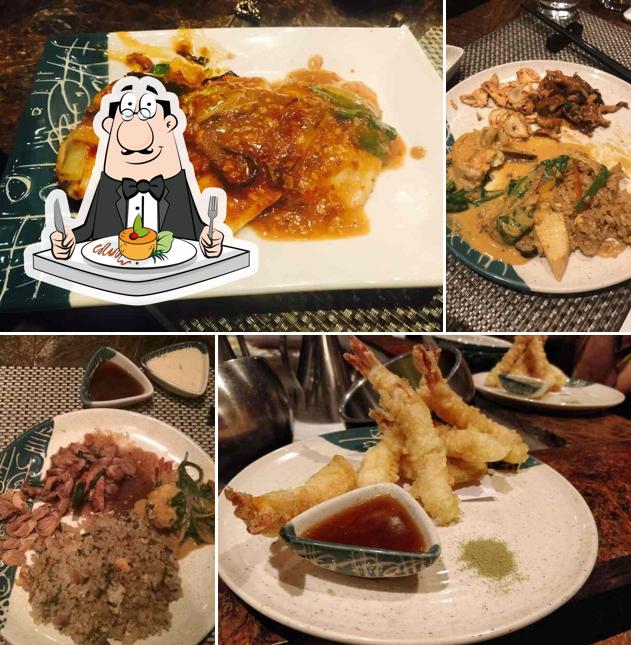 Food at T.K'S Oriental Grill - Hyatt Regency