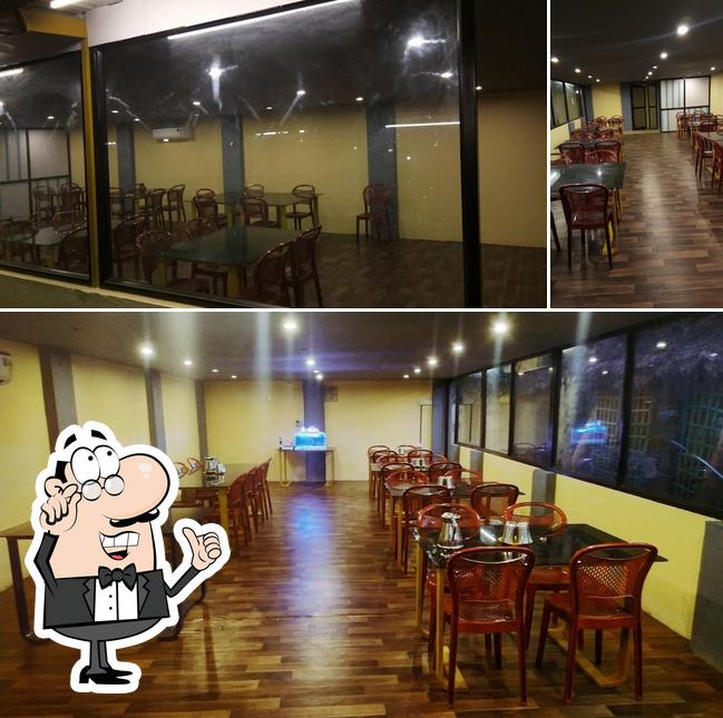 The interior of thanga meena hotel